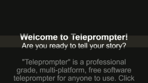 Imaginary Teleprompter screenshot